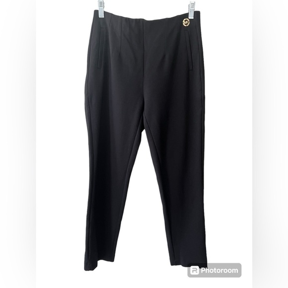 Michael Kors Pants - Michael Kors Black Elastic Waist Dress Pants Size S Women